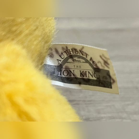 Lion King SIMBA Authentic Plush Puppet Vintage 93 Mattel Disney Don't Work - Picture 5 of 5